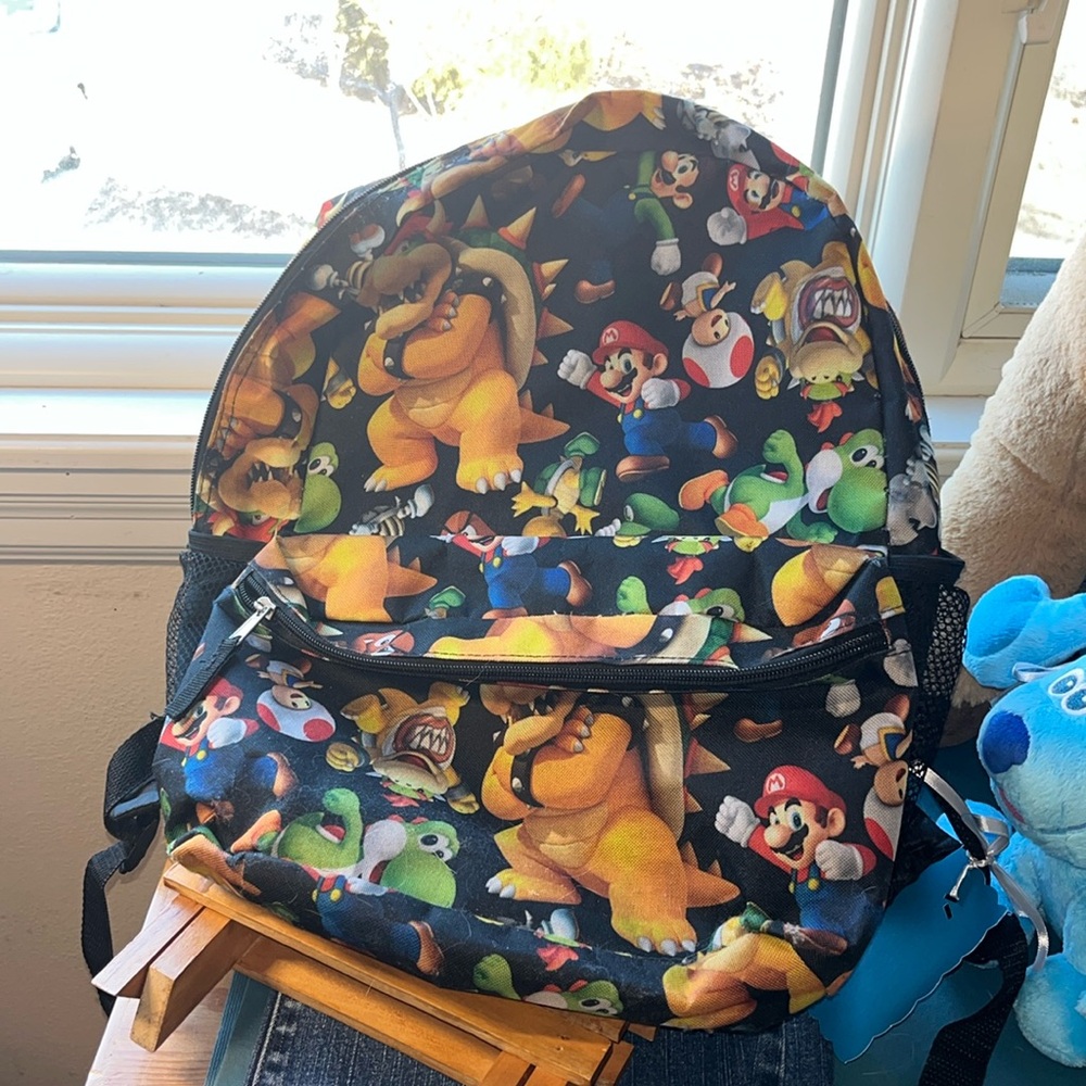 Vintage‎ Super Mario Backpack